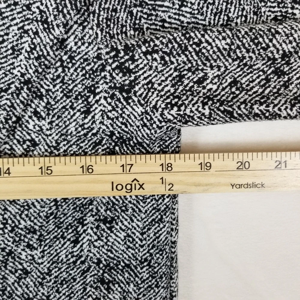 Cabi Herringbone Topper Jacket Black White Double Breasted Blazer 4294 Womens XS